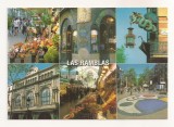 FA80 -Carte Postala- SPANIA - Barcelona, Las Ramblas, necirculata 2015