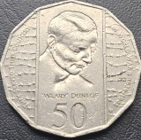 50 cents 1995 Australia, Sir Edward "Weary" Dunlop, km#294