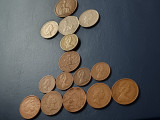 Lot 15 monede UK (1 pound, 50 pence, ..., one penny 1946) [poze] (15L2), Europa