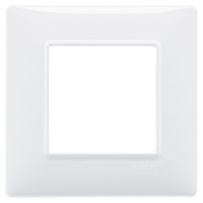 Rama Ornament 2M Vimar Plana alb 14642.01 foto