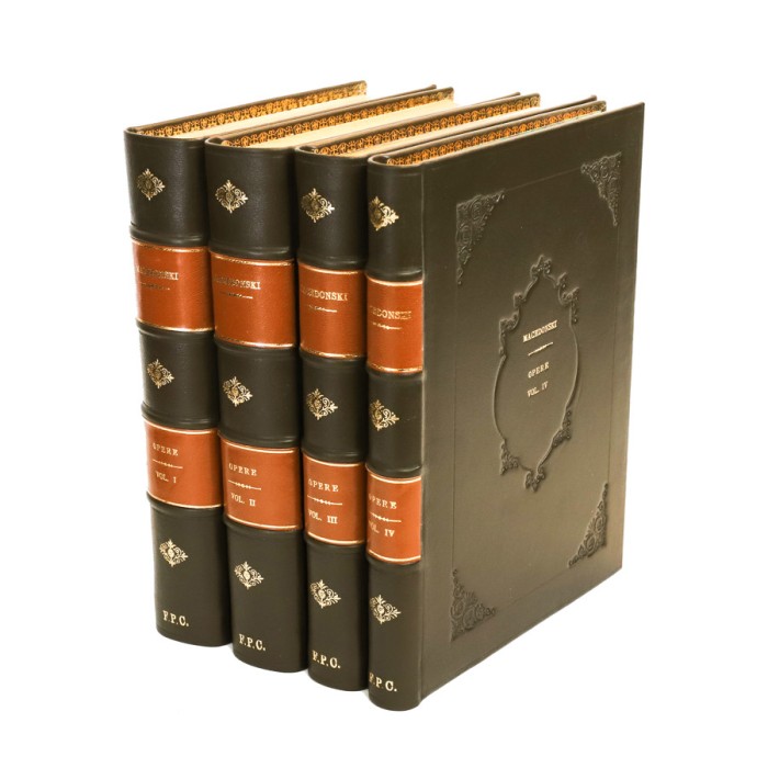 Al. Macedonski, Opere, ediția Vianu, 4 vol, cu dedicație pentru Theodor Capidan