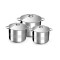 Set oale inox Perfect Home24/26/28 cm Handy KitchenServ