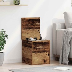 vidaXL Cutie de depozitare Lemn vechi 40 x 42 x 46 cm Lemn compozit