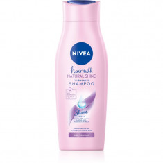 Nivea Hairmilk Natural Shine șampon îngrijire 400 ml