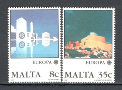 Malta.1987 EUROPA-Arhitectura moderna SE.693 foto