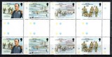 BAT Ter. Antarctic Britanic 1987, Mi #140-143**, pereche cu punte, expeditia polara Scott, navigatie, corabie, MNH! Cota 25,50 &euro;!