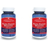 Pachet Super Enzime Digestive 10cps + 10cps (50% reducere la al doilea produs)