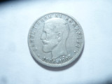 Moneda 1 Leu 1906 Comemorativa Carol I , argint , cal.F.Buna