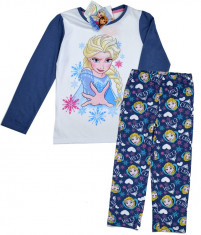 Pijama bleumarin cu Elsa din Frozen foto