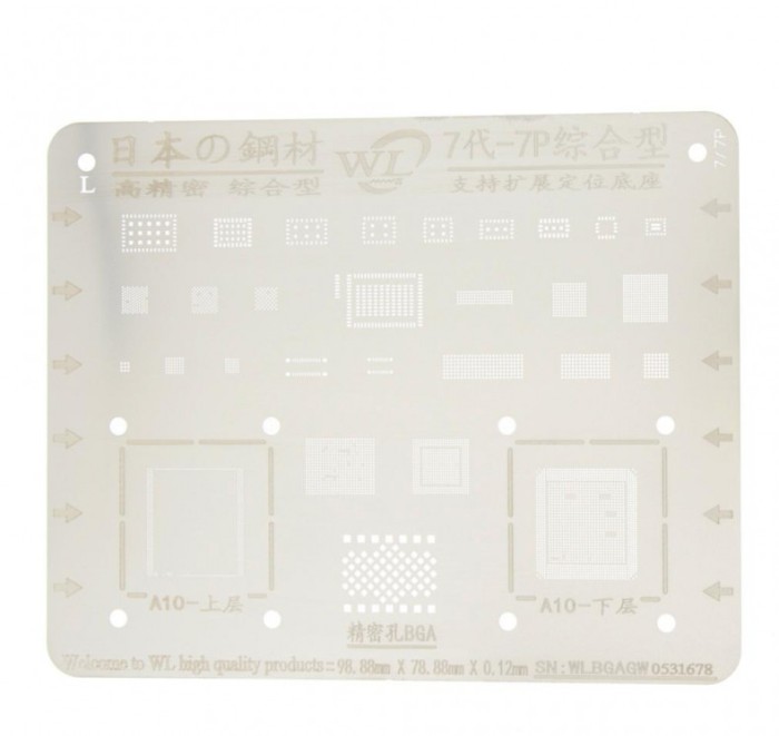 BGA Reballing iPhone 7, 7 Plus, BGA, MJ