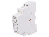 Contactor ZAMEL 2P 25A 230VAC Montare Sina DIN Model STM-25-11