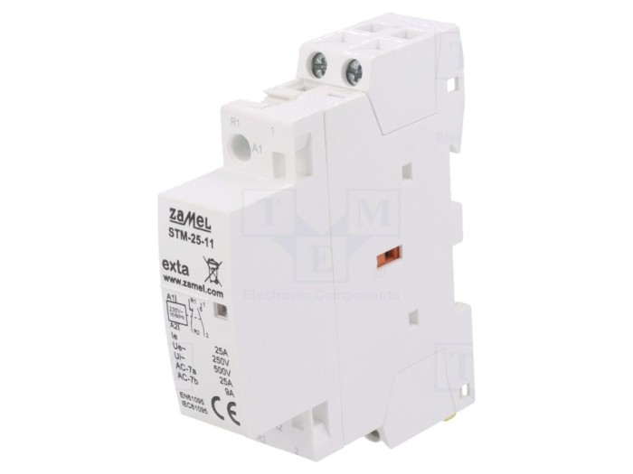 Contactor 2P 25A 230VAC