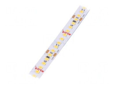 Bandă LED alb cald 24V 10mm IP20 9.6W/m foto