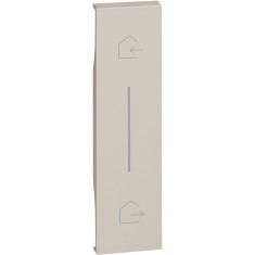 Placa controler simbol IN OUT 1M Living Now Bticino nisip KM40