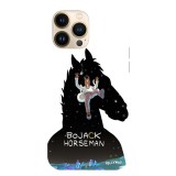 Husa compatibila cu Apple iPhone 15 Pro Max model BoJack Horseman, Silicon, TPU, Viceversa, Transparent, Carcasa