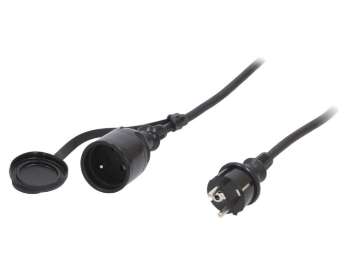 Cablu prelungitor 10m 16A IP44