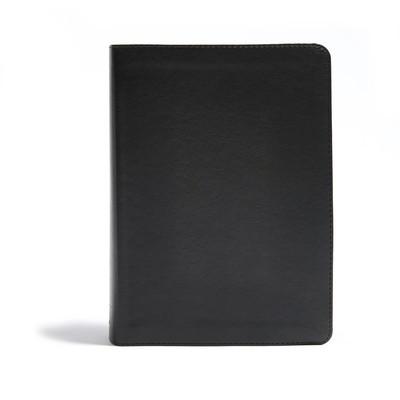 CSB He Reads Truth Bible, Black Leathertouch foto
