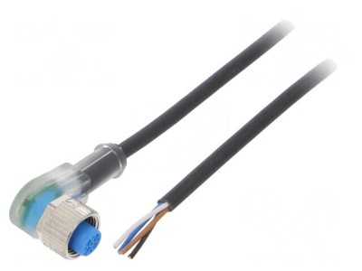 Cablu de conectare M12 4P 2m 4A foto
