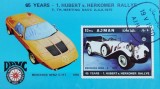 BC478, Ajman 1970, colita neperforata masini