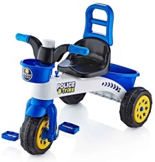 Tricicleta pentru copii cu claxon, Politie