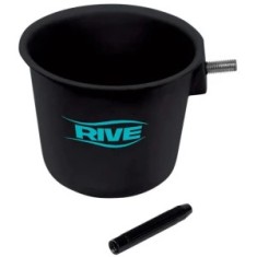 Cupa Nadire RIVE, 250ml, 8x8cm, 80mm, Black foto