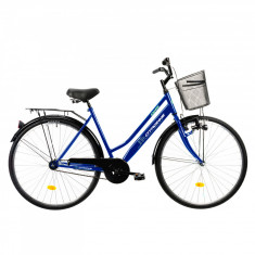 Bicicleta Oras Dhs Citadinne 2812 - 28 Inch, L, Albastru foto