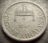 Moneda istorica 2 FILLERI / FILLER - UNGARIA, anul 1944 * cod 1831= bule eroare, Europa, Zinc