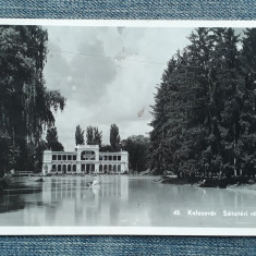 624- Cluj-Napoca/ Kolozsvar /vedere parc Chios /carte postala circulata 1940