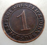 B.272 GERMANIA WEIMAR 1 REICHSPFENNIG 1935 D