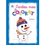 Cartea mea de colorat - Iarna - Editura DPH
