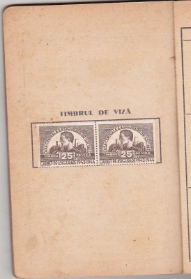 bnk div - Carnet de asigurare 1943-1946 foto