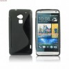 Husa Silicon S-Line Neagra HTC One Max T6 - Protectie Premium