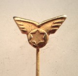 II.089 INSIGNA STICKPIN AVIATIE EL AL ISRAEL AIRLINES MINIATURA