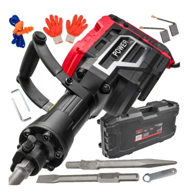 Ciocan demolator, 70 J, 3300 W, 230 V, rotopercutor picamer, Red Technic foto