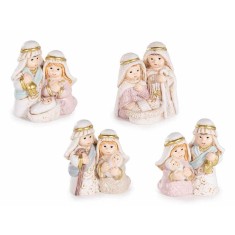 Figurine religioase polirasina multicolora 4xcm 4 x 3 x 4,5 H