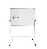 Tabla magnetica multifunctionala pe stand mobil 90x60 cm, 2 fete, Extra (7 ani garantie)