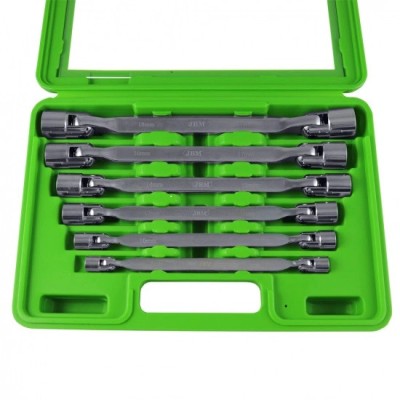 Set Chei Articulate Cu Tubulare Bihexagonale Xzn Jbm 134807 51659 foto