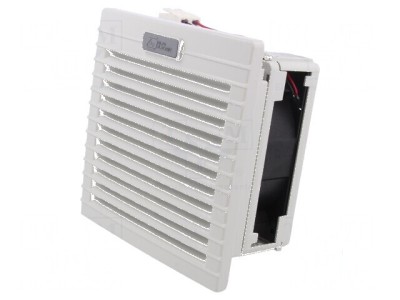 Ventilator axial 24VDC 58m3/h 45dBA IP54 RAL 7035 foto