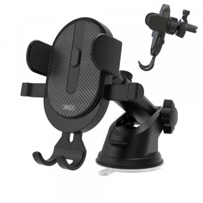 Suport Auto XO Design C60 2in1, 4inch - 6inch, Negru foto