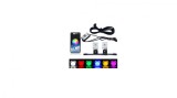 Set 2 LED Devil Eyes RGB 2.5&quot; Control Telefon, Multicolor, Compatibil Universal, Aplicatie Mobile, Iluminare Auto Personalizata