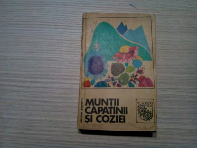 MUNTII CAPATINII SI COZIEI - N. Popescu - 1968, 220 p. cu imagin i+ 2 harti foto
