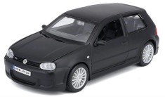 Macheta VOLKSWAGEN ( VW ) GOLF 4 R32 2002 negru mat - Maisto, scara 1/24, noua. foto