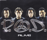CD Rock: P.O.D. - Alive ( 2001 , original, stare foarte buna - incl. video )