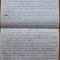 2 pagini disparate de manuscris Alexandru Cazaban, interbelice, nuvela