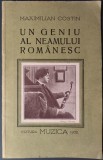 MAXIMILIAN COSTIN - UN GENIU AL NEAMULUI ROMANESC: GEORGE ENESCU (prima editie, TARGU-MURES 1932)