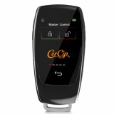 Cheie Auto Smart cu Display CerCip 799 Negru, Activare Keyless Entry, 4 butoane, LCD cu touchscreen, Smart Car Key