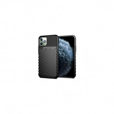 Husa Compatibila cu Apple iPhone 11 Pro - iberry ThunderTPU Flexibil Negru