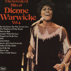 VINIL Dionne Warwicke ‎– The Greatest Hits Of Dionne Warwicke Vol. 4 VG+