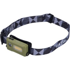 EXTOL LIGHT lanterna frontala LED, SMD+COB, 140 Lumen; cu acumulator reincarcabil, 8 func?ii, rezistenta la stropire IPX4 foto