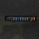 Panou Butoane Renault Master II Minibus JD 2009-prezent, Componente Instalatie Electrica, Argintiu, Aluminiu